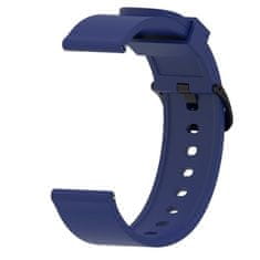 BStrap Silicone V4 remen za Xiaomi Amazfit GTR Mini, dark blue