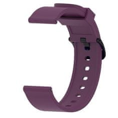 BStrap Silicone V4 remen za Xiaomi Amazfit GTR Mini, dark purple