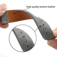 BStrap Suede Leather remen za Xiaomi Amazfit GTR Mini, gray