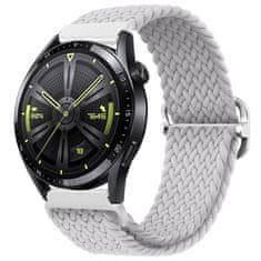 BStrap Elastic Nylon remen za Xiaomi Amazfit GTR Mini, pearl white