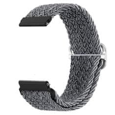 BStrap Braid Nylon remen za Xiaomi Amazfit GTR Mini, gray black