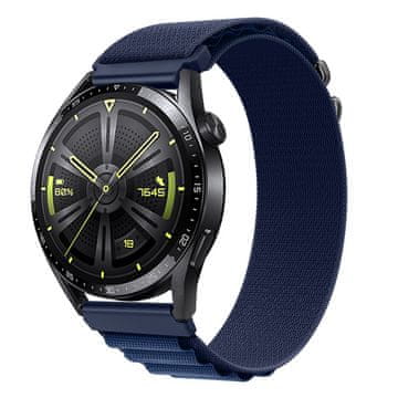 BStrap Nylon Loop remen za Xiaomi Amazfit GTR Mini, zavy blue