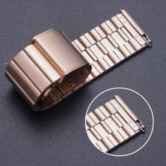 BStrap Steel remen za Xiaomi Amazfit GTR Mini, rose gold