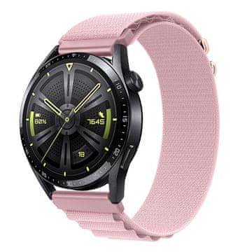 BStrap Nylon Loop remen za Xiaomi Amazfit GTR Mini, powder sand