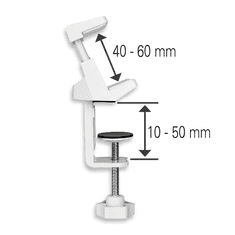 MaxTrack Nosač za električne razdjelnike NVZ 1W bijeli