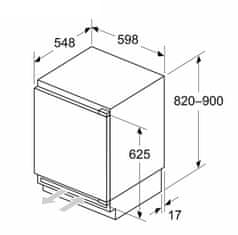 Bosch KUR21VFE0 ugradbeni hladnjak