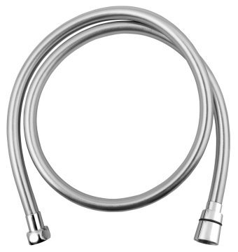 SAPHO SOFTFLEX Plastično Tuš Crijevo, 100cm, Metalik Srebrna/Krom