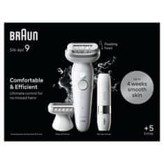 Braun Silk-épil 9-041 epilator, bijelo/srebrna