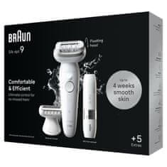 Braun Silk-épil 9-041 epilator, bijelo/srebrna