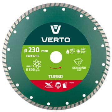 Topex Dijamantni disk 230 x 22,2 mm, turbo