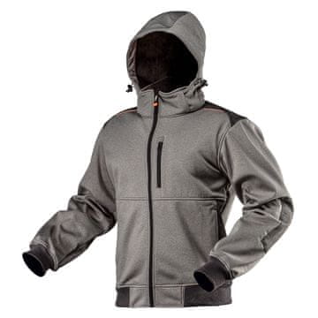 Softshell radna jakna s odvojivom kapuljačom, veličina XXL