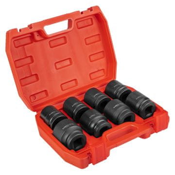 3/4" udarni nastavci, 26-38 mm, set od 8