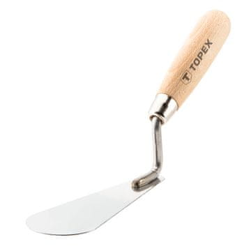 Žbukarska lopatica 160 x 55 x 20 mm, nehrđajući čelik