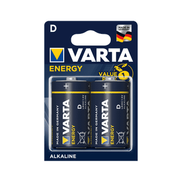 slomart Baterija Varta LR20 ENERGY 2 kom