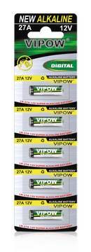 slomart Baterije VIPOW LR27A 12V, 5 komada (po isteku roka)
