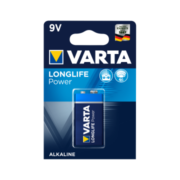 Bateria Varta Longlife Alkalna Baterija 9V, 1 kom
