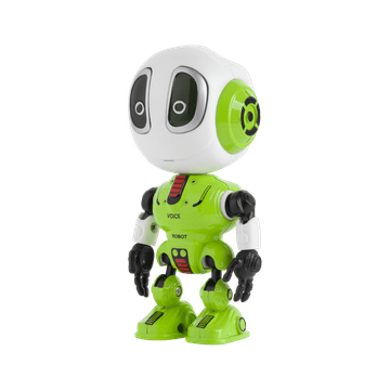 slomart Robot Rebel Voice Green, zeleni robot koji ponavlja zvuk