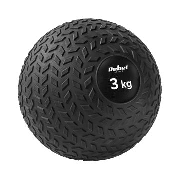 Rebel Mala medicinska lopta za vježbe rehabilitacije slam ball 23cm 3kg Rebel