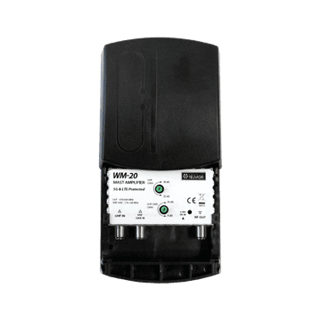 slomart Vrhunsko pojačalo VHF/UHF DVB-T2 5G PROTECTED Telkom Telmor