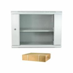 Datech zidni ormar 9U 501 600x450 sivi + polica DP.6409.9000