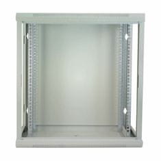 Datech zidni ormar 12U 635 600x450 sivi + polica DP.6412.9000