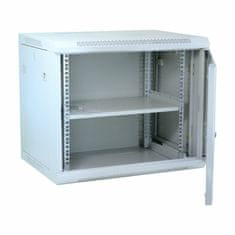 Datech zidni ormar 12U 635 600x600 sivi + polica DP.6612.9000