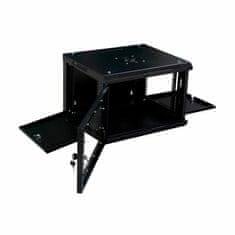 Datech zidni ormar 4U 280 600x450 crni + polica DP.6404.9001
