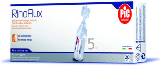 PIC Solution RinoFlux fiziološka otopina, 5 ml, 20/1