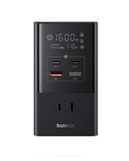 BASEUS stanica za punjenje, 6 priključaka 2xAC, 2xUSB, 2xUSB-C, 35W (E00023606113-00)