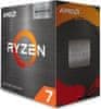 AMD Ryzen 7 5700X3D procesor, 8 jezgri, 16 niti, 3,0 GHz, 4,1 GHz Boost, Wraith Stealth (100-100001503WOF)