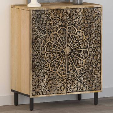 Vidaxl Komoda 60x33x75 cm Masivno drvo manga