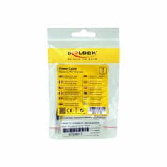 Delock Adapter DC 2x Molex M - 6-pinski za PCIe grafičke kartice. 0,15 m 82315