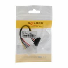Delock adapter SATA M kutni + 1x Molex M 60101