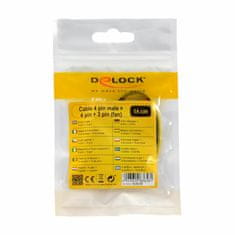 Delock adapter DC Molex M - Molex Ž + 3-pinski M 83658