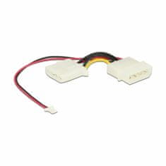Delock adapter DC Molex M - Molex F + 3-pinski F za SATA DOM 54063