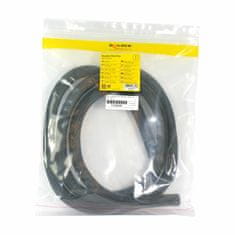 Delock tekstilna spojna cijev 19 mm 2 m crna 18855