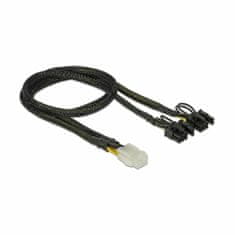 Delock Adapter DC 6-pinski na 2x8-pinski za PCIe grafičke kartice. 0,3 m 85455