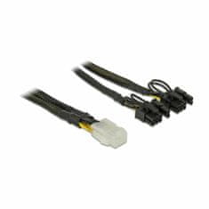 Delock Adapter DC 6-pinski na 2x8-pinski za PCIe grafičke kartice. 0,3 m 85455