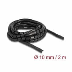 Delock spojna cijev 10 mm 2 m crna 19014