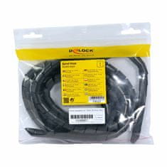 Delock spojna cijev 14 mm 2 m crna 19022