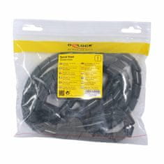 Delock spojna cijev 16 mm 2 m crna 19024
