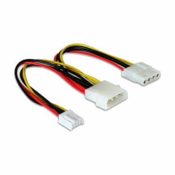 Delock adapter DC Molex M - Molex Ž + 4-pinski 82111