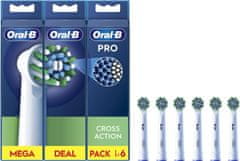 Oral-B Pro Cross Action EB50 glava električne četkice za zube, 6 komada