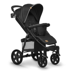 Lionelo ANNET PLUS 2022 sportska kolica, crna