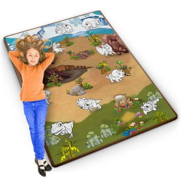 Ricokids RK-344 pjenasta podloga za bojanje, rolana, 120 x 90 x 0,3 cm