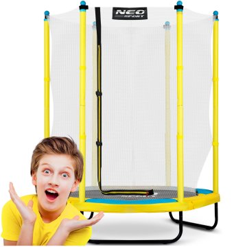 Neo-Sport Dječji vrtni trampolin 140 cm 4,5 ft