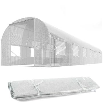 Plonos Folija za vrtni tunel 3x6m (18m2) bijela