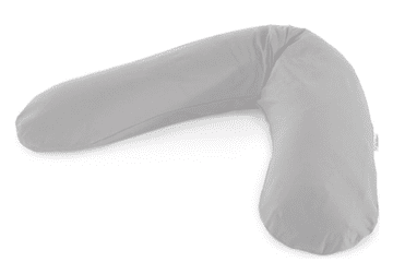 Theraline Original navlaka za trudnički jastuk, 57% bambus, 190 cm, siva