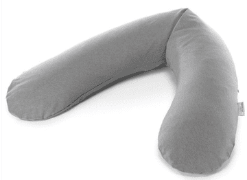 Theraline Original navlaka za trudnički jastuk, 57% bambus, 190 cm, siva melange