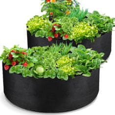HOME & MARKER® Platnena vrtna gredica za brzi rast biljaka, 90x30 cm | PLANTIE